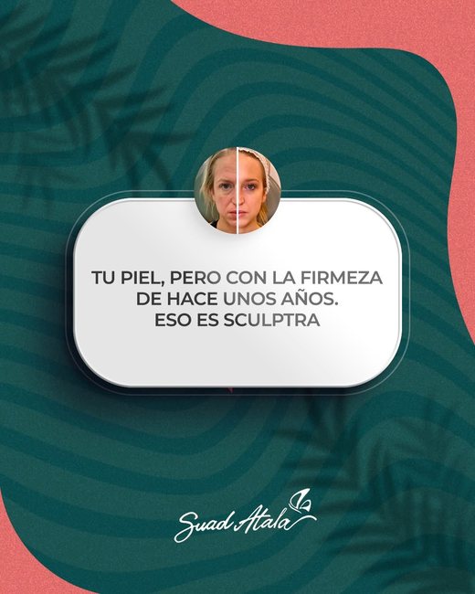 Diseño de marca Suad Atala con mensaje de firmeza